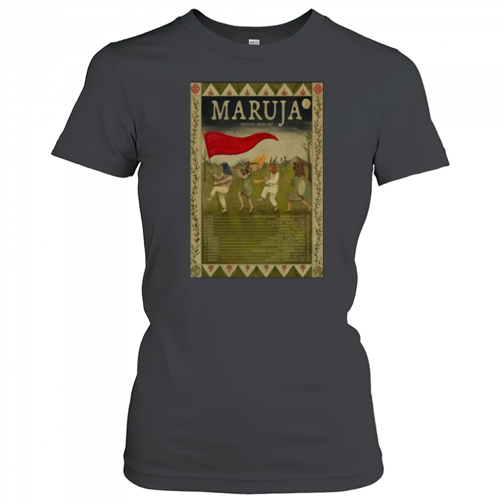Maruja Festival Dates 2025 Poster T-Shirt Women's T-shirt