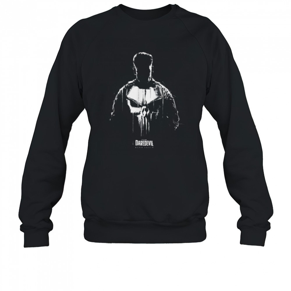 Marvel Daredevil Born Again The Punisher In The Shadows T Shirt Sweatshirt