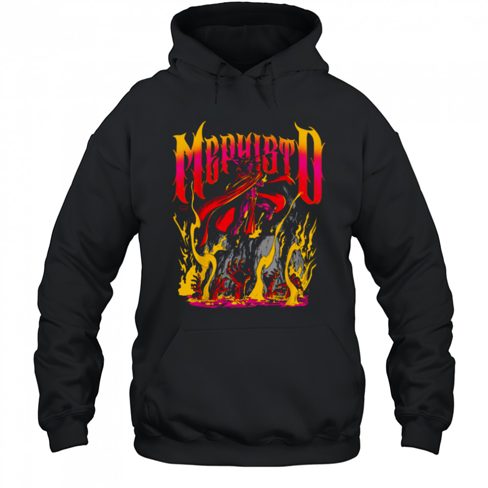Marvel Mephisto Metal T Shirt Hoodie