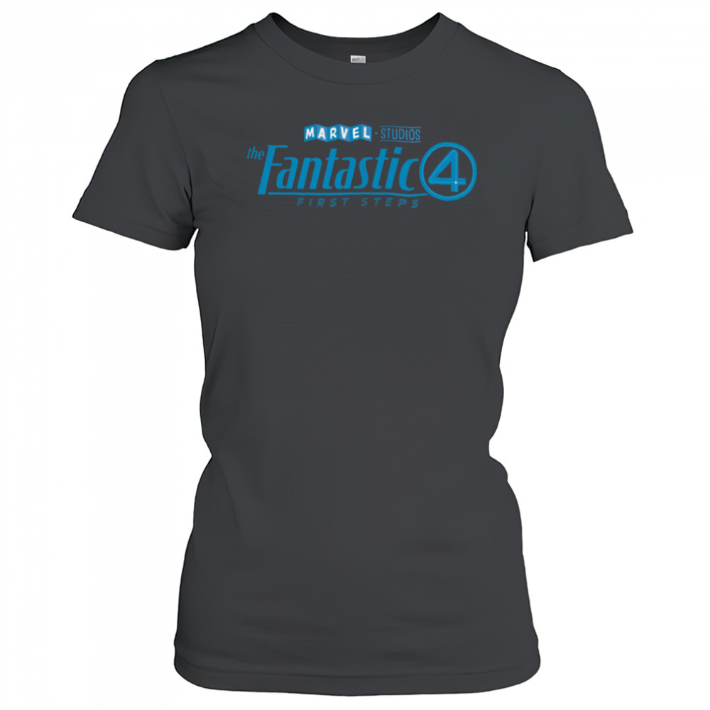 Marvel The Fantastic Four_ First Steps Official Movie Logo T Shirt Women's T-shirt
