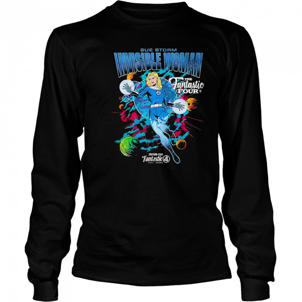 Marvel The Fantastic Four First Steps Sues cover shirt Long Sleeved