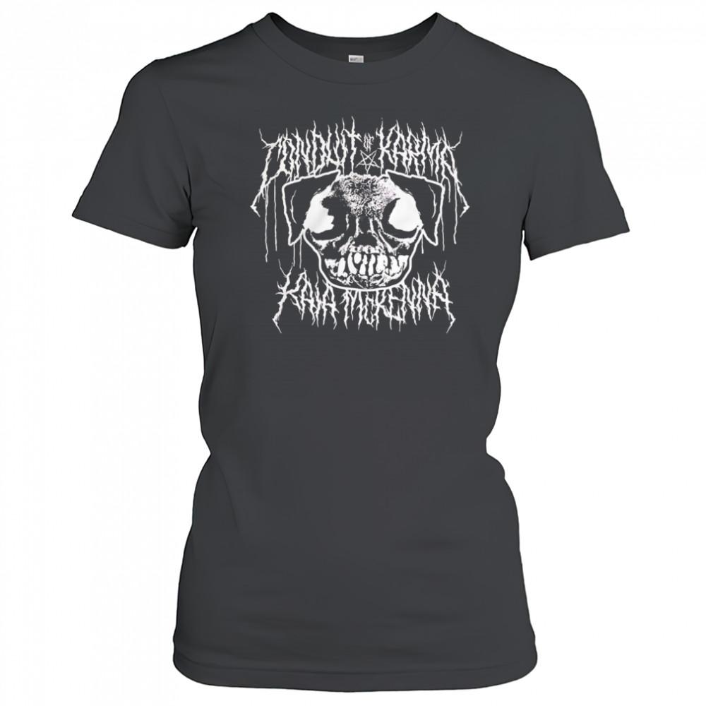 Metal Pug Goddess shirt Women's T-shirt