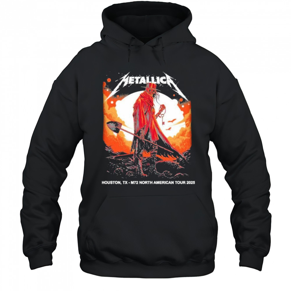 Metallica M72 Houston Pop Up 2025 Shirt Hoodie