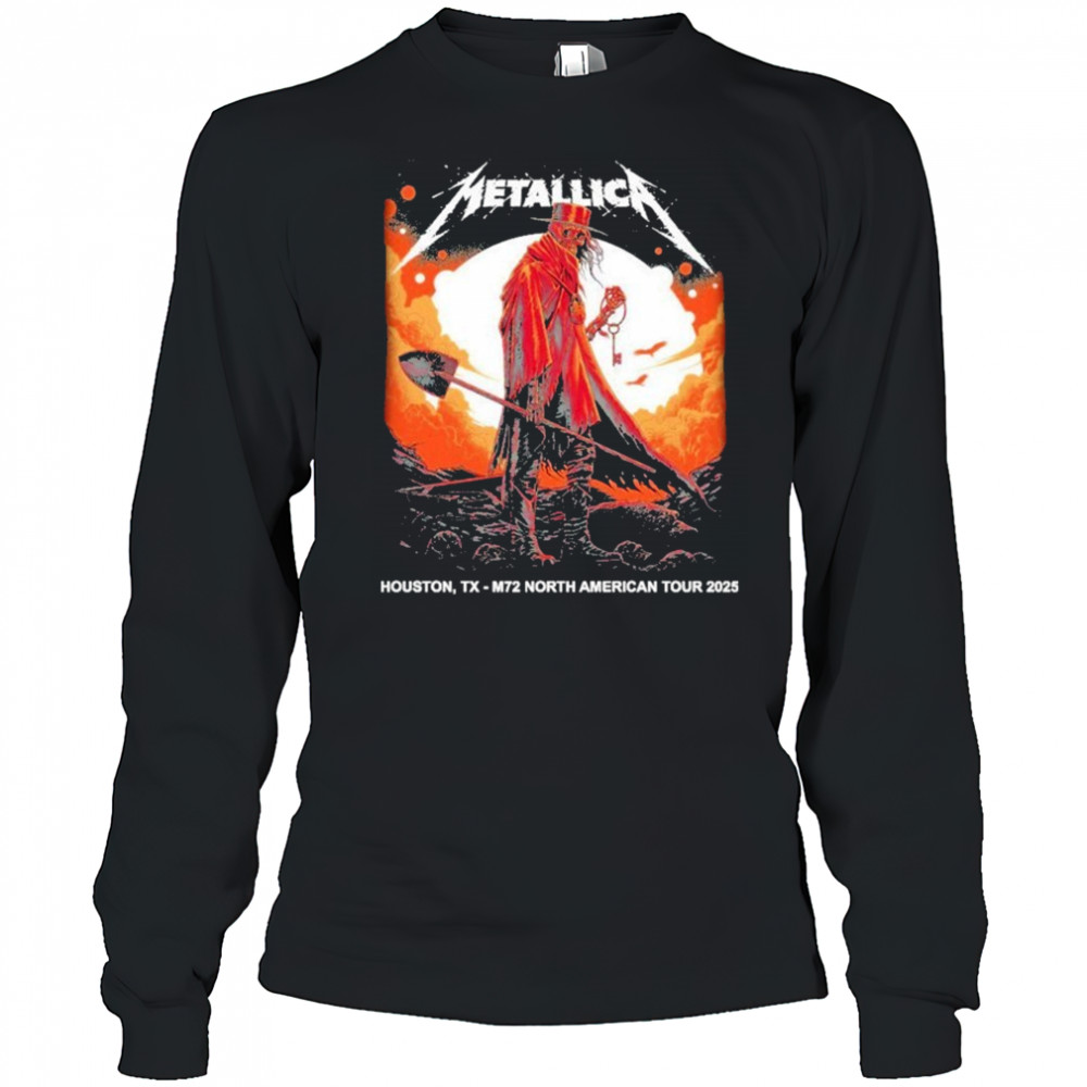 Metallica M72 Houston Pop Up 2025 Shirt Long Sleeved