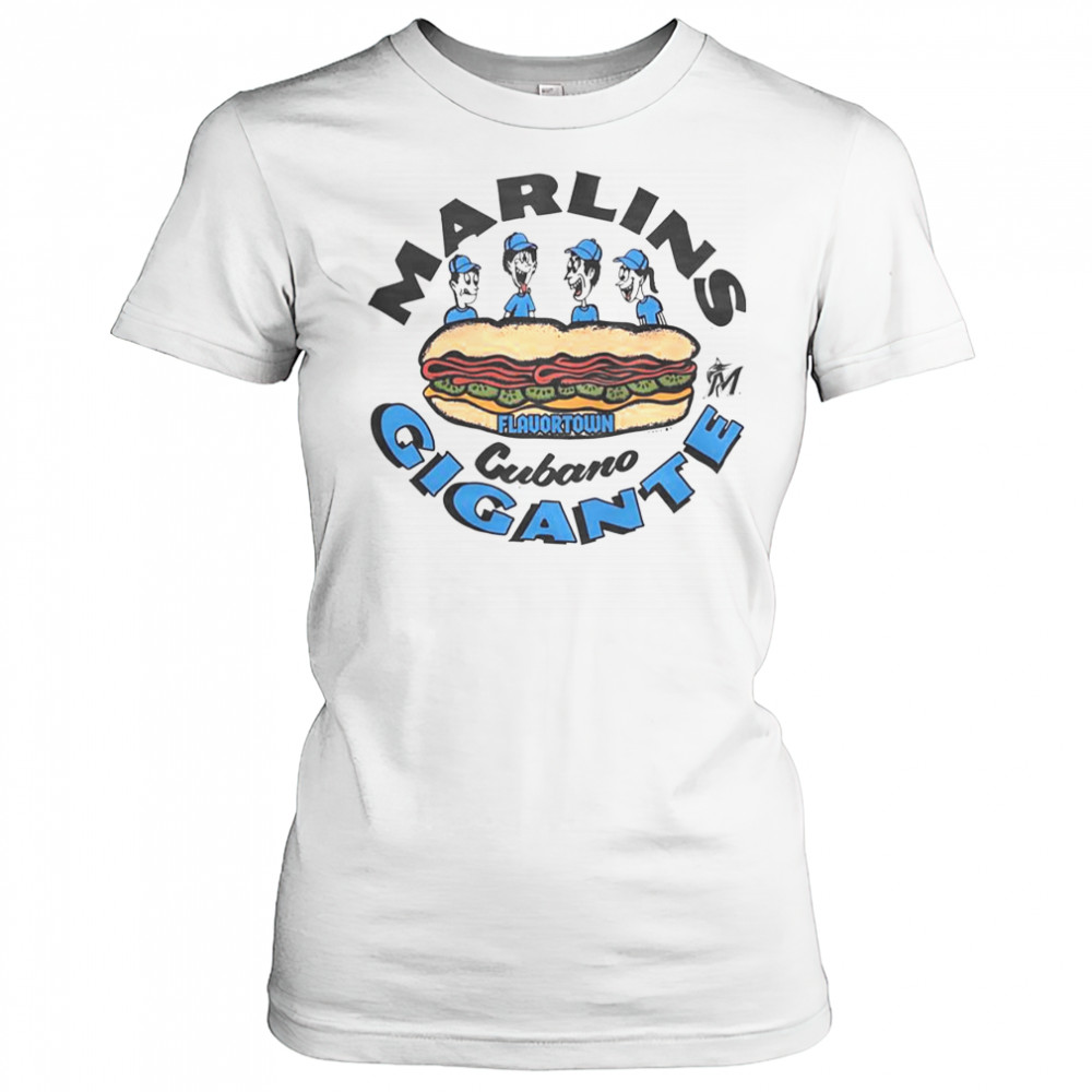 MLB X Flavortown Miami Marlins Cubano Gigante T-Shirt Women's T-shirt