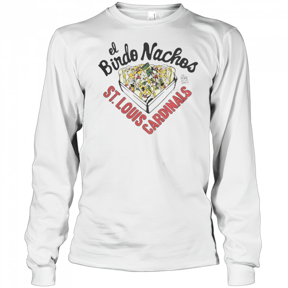 MLB X Flavortown St. Louis Cardinals El Bindo Nachos T-Shirt Long Sleeved