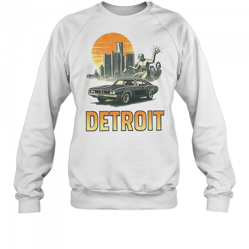 Motor City Legends Detroit Vintage Muscle shirt Sweatshirt