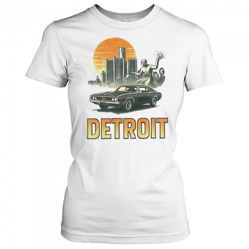 Motor City Legends Detroit Vintage Muscle shirt Women's T-shirt