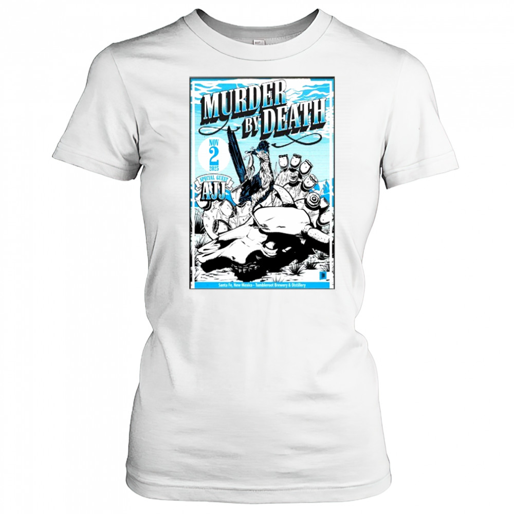 Murder By Death Santa Fe NM 11-2-2025 Tour Poster shirt Women's T-shirt