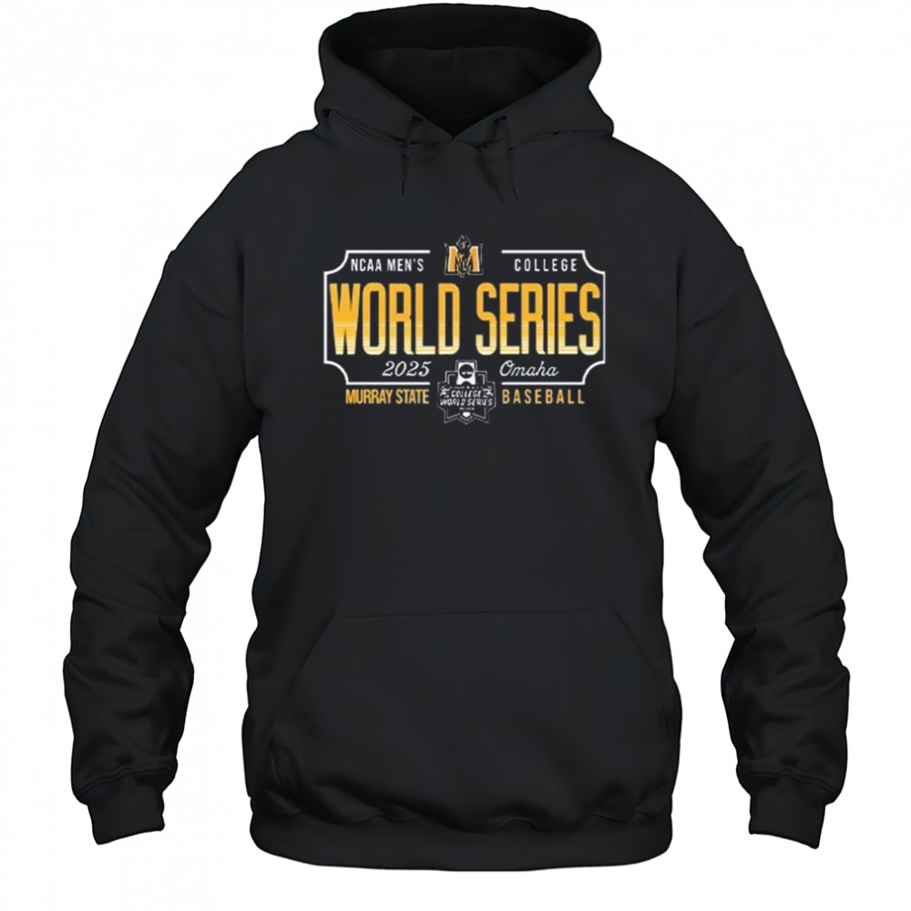 Murray State Racers NCAA Men’s 2025 College World Series Baseball Shirt Hoodie