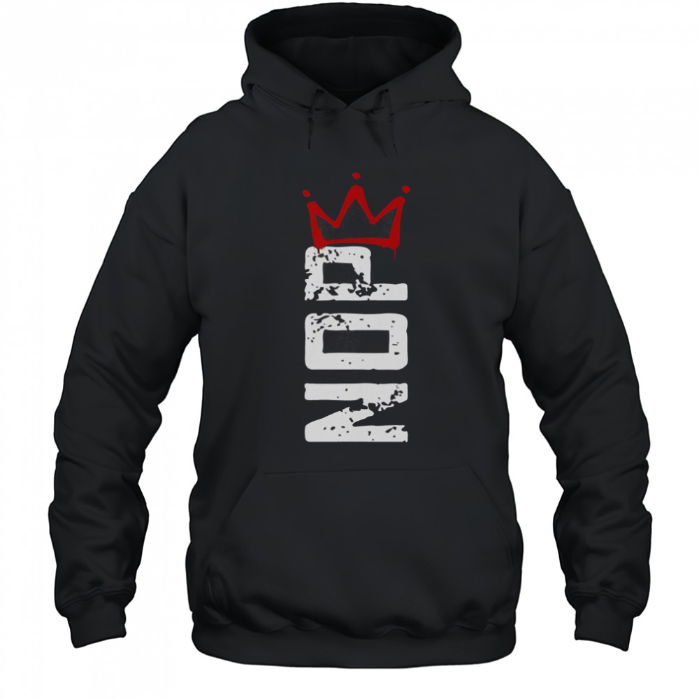 No Kings Protest Sign Vertical T-Shirt Hoodie