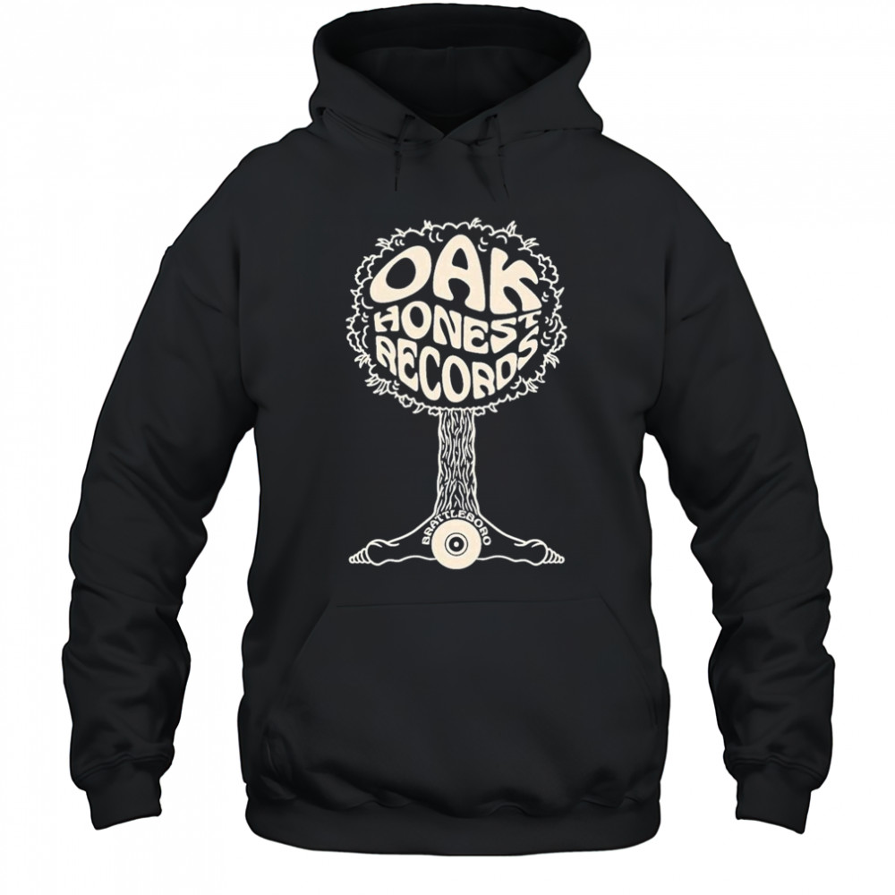 Oakhonest Records Brattleboro T-shirt Hoodie