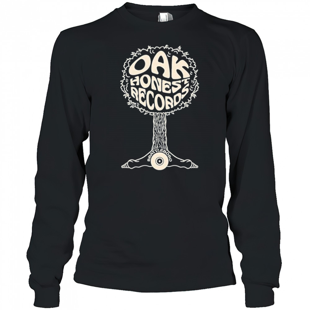 Oakhonest Records Brattleboro T-shirt Long Sleeved