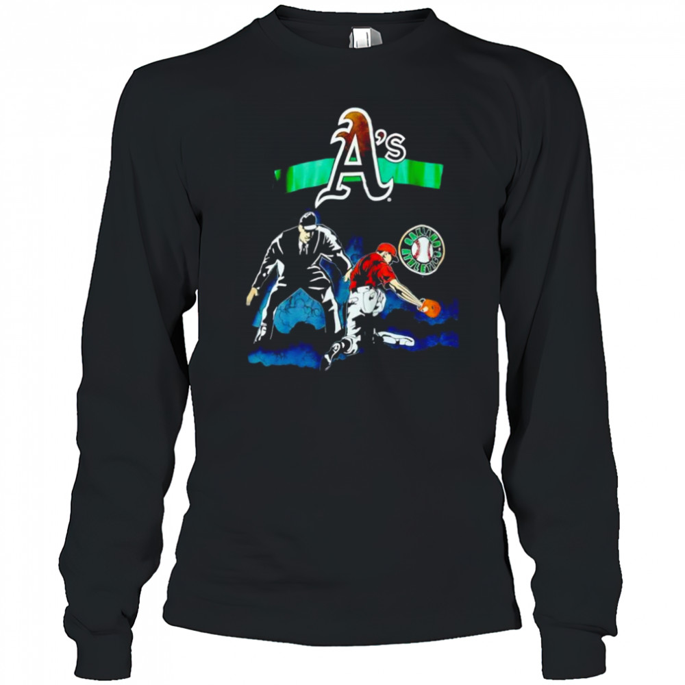 Oakland Athletics players vintage 90s shirt Long Sleeved