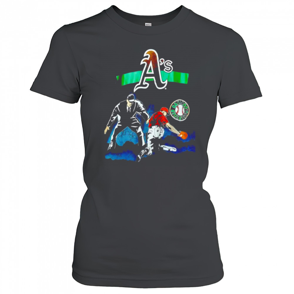 Oakland Athletics players vintage 90s shirt Women's T-shirt