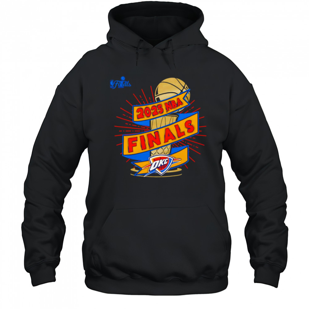 Oklahoma City Thunder Stadium 2025 NBA Finals Clutch shirt Hoodie