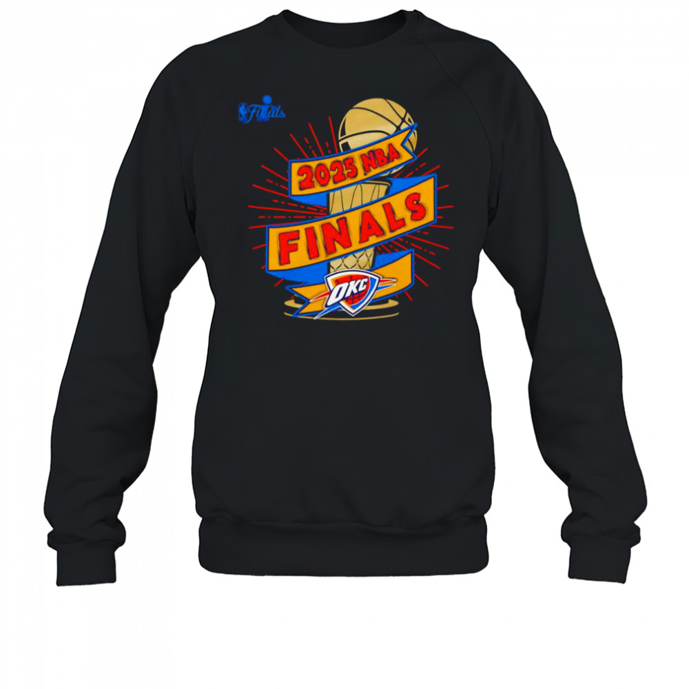 Oklahoma City Thunder Stadium 2025 NBA Finals Clutch shirt Sweatshirt