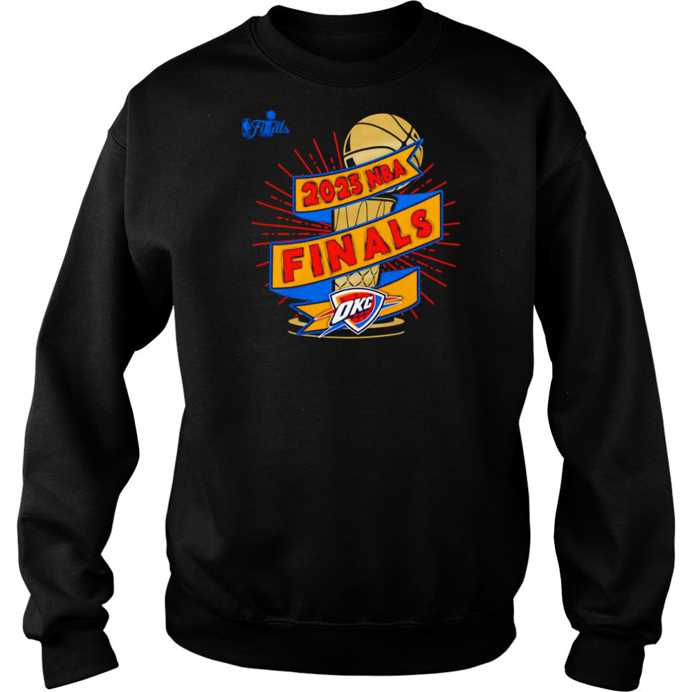 Oklahoma City Thunder Stadium 2025 NBA Finals Clutch shirt Hoodie