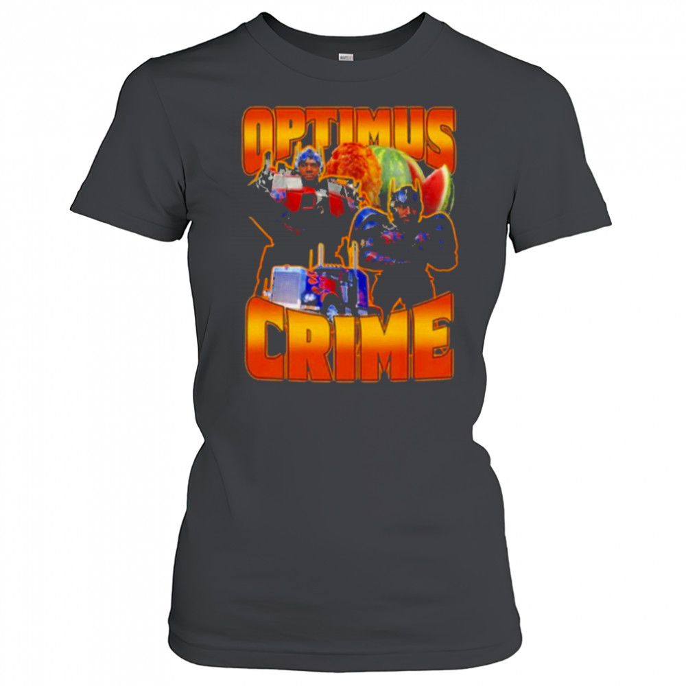 Optimus Prime Transformer Optimus Crime Melonwater T-shirt Women's T-shirt