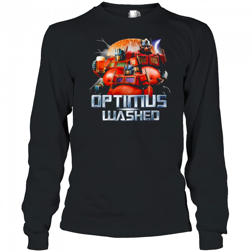 Optimus washed shirt Long Sleeved
