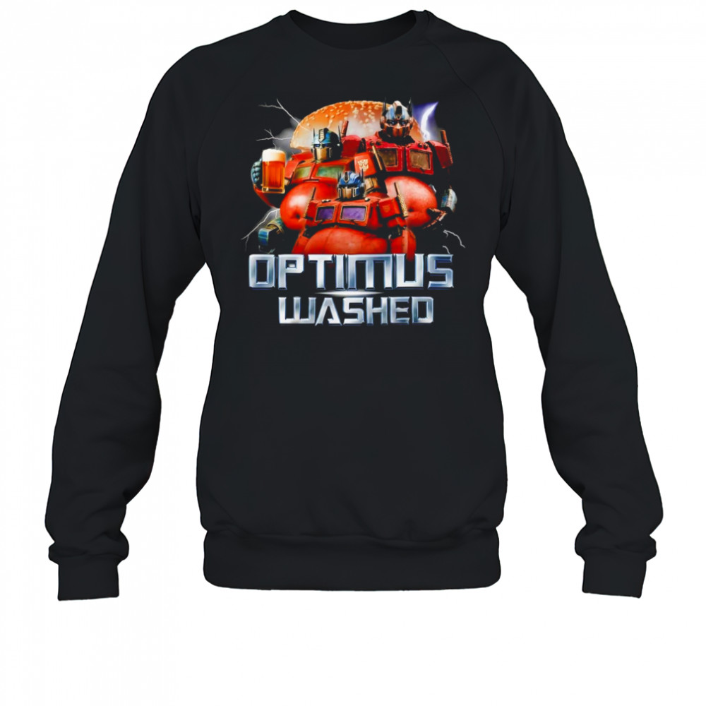 Optimus washed shirt Sweatshirt