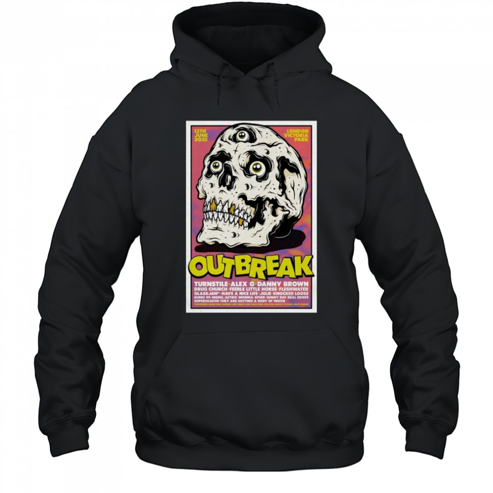 Outbreak 6-13-2025 Victoria Park In London UK Shirt Hoodie