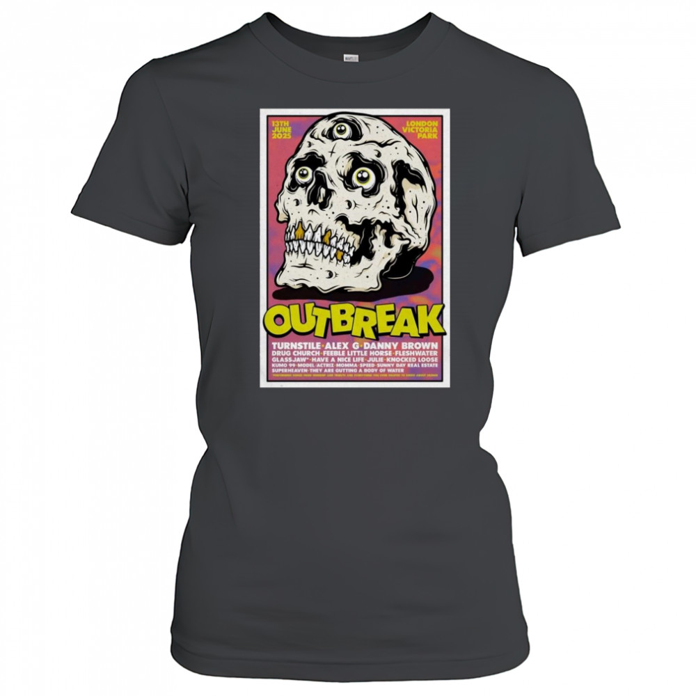 Outbreak 6-13-2025 Victoria Park In London UK Shirt Women's T-shirt