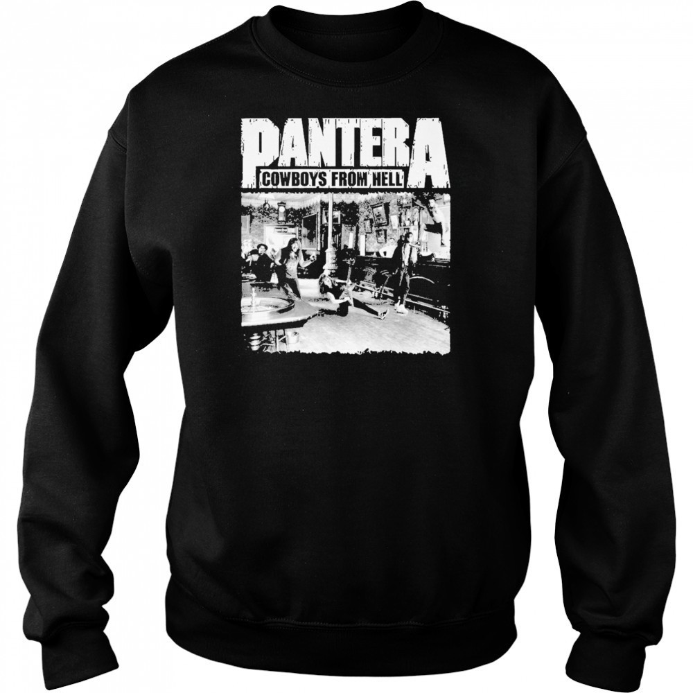 Pantera Cowboys From Hell Unisex T-Shirt Hoodie