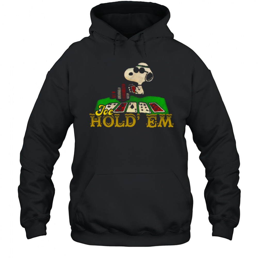 Peanuts Snoopy Poker Texas Hold Em T-shirt Hoodie