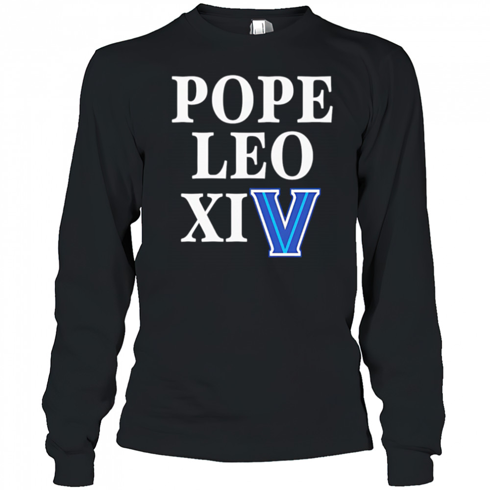 Pope Leo XI Villanova Wildcats shirt Long Sleeved