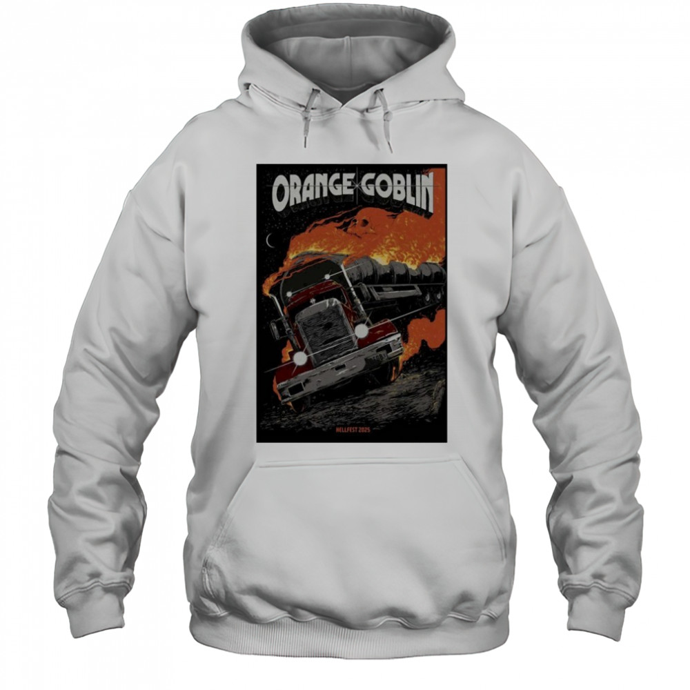 Poster Orange Goblin Hellfest June 2025 shirt Hoodie