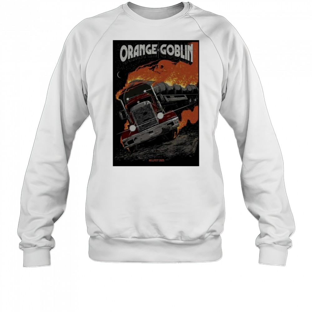 Poster Orange Goblin Hellfest June 2025 shirt Sweatshirt
