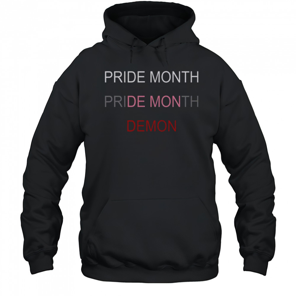 Pride Month Demon T-Shirt Hoodie