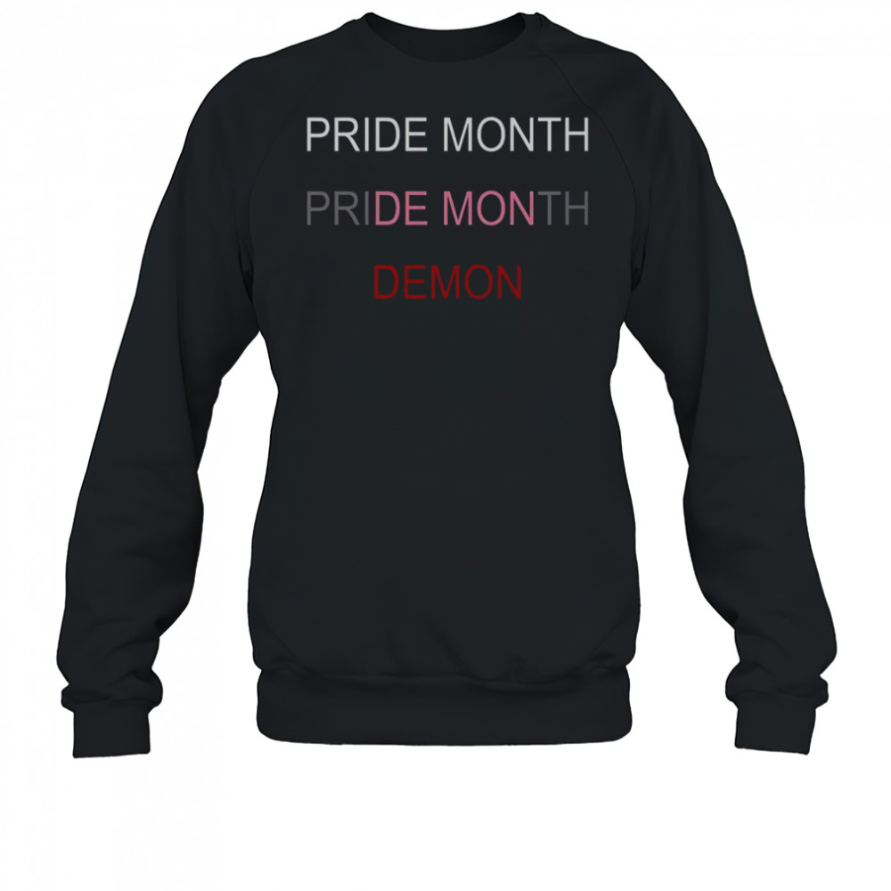 Pride Month Demon T-Shirt Sweatshirt
