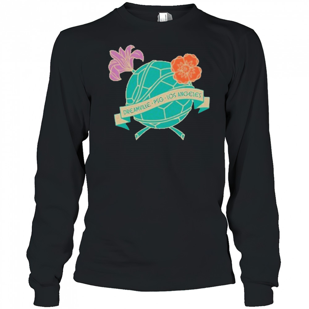 PSG Merch Los Angeles California T-Shirt Long Sleeved