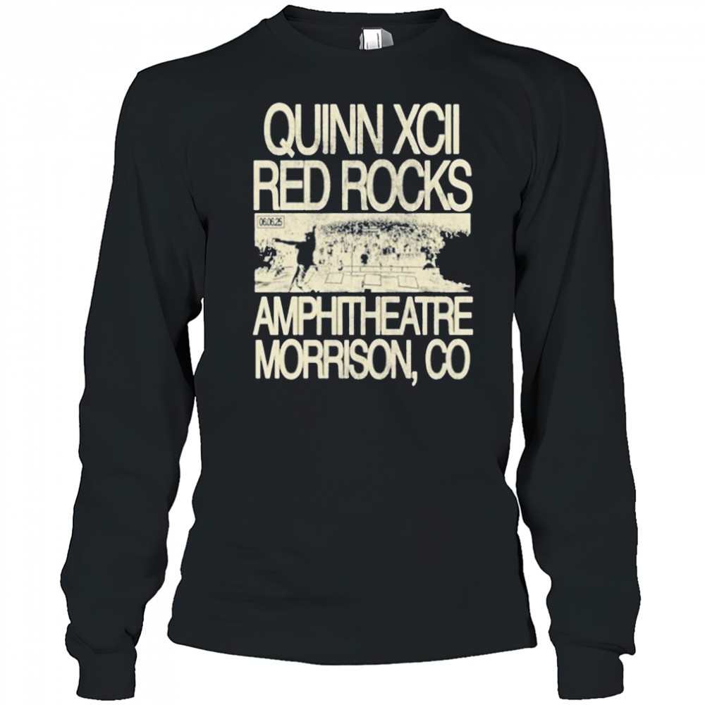 Quinn Xcii Red Rocks Amphitheatre Morrison Co T-Shirt Long Sleeved