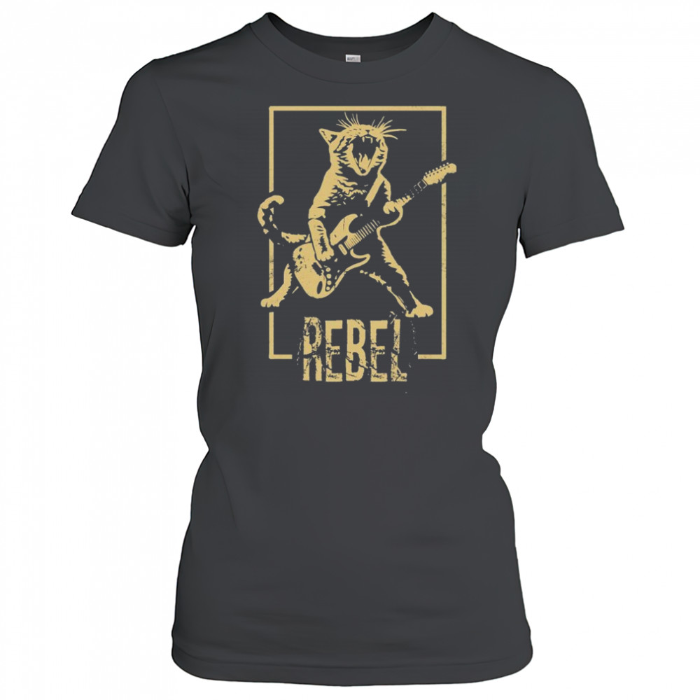 Rebel Kitty Cat T-shirt Women's T-shirt