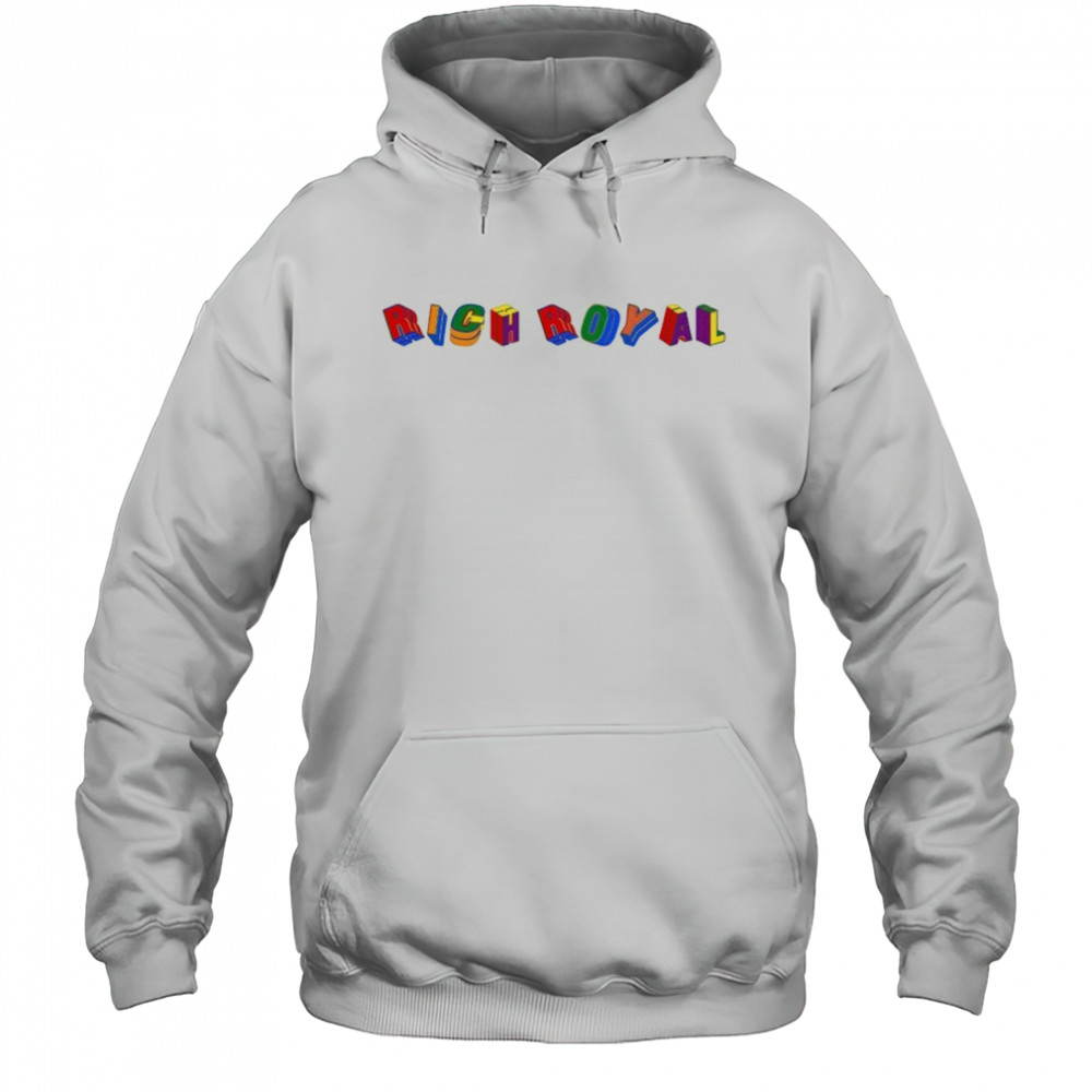 Rich Royal Colorful Cube T-shirt Hoodie
