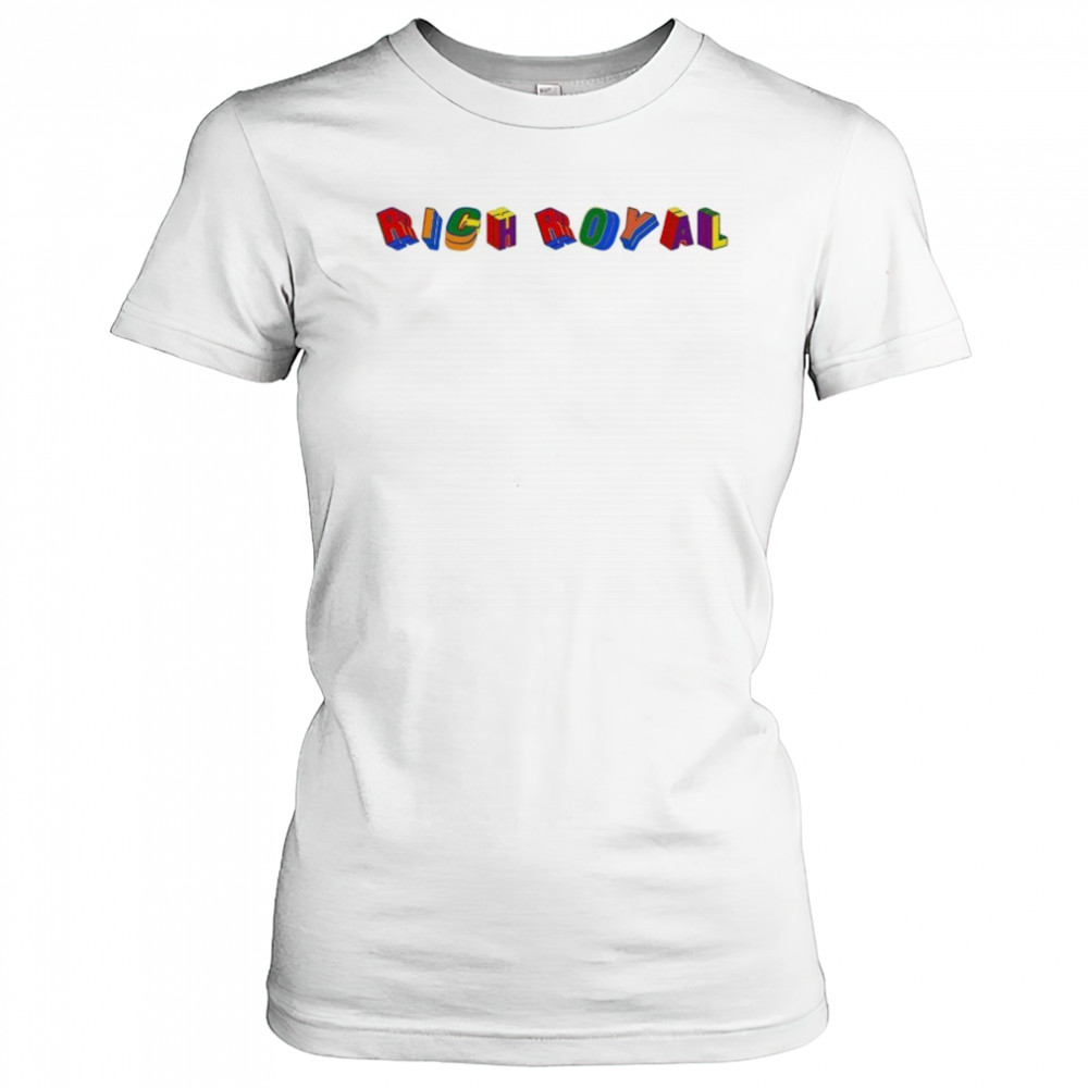 Rich Royal Colorful Cube T-shirt Women's T-shirt