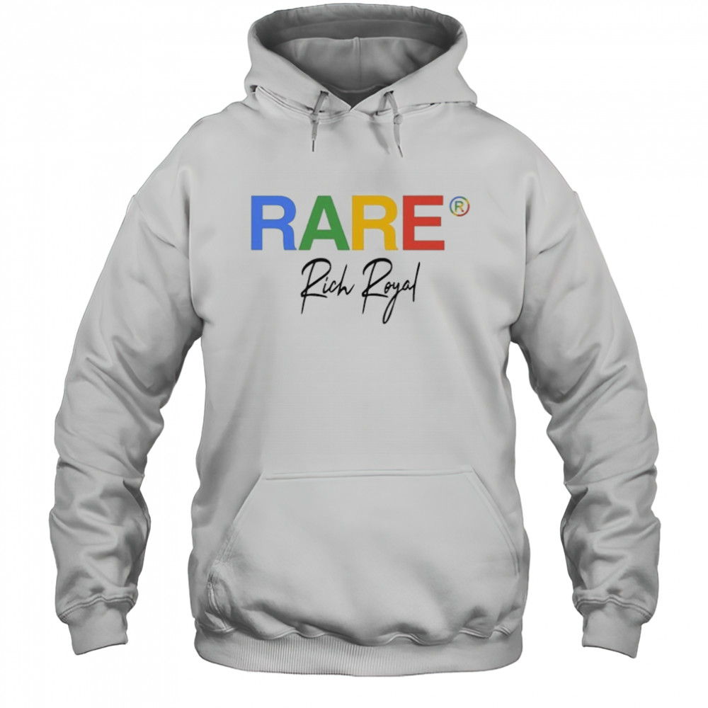 Rich Royal Rare Collab T-shirt Hoodie