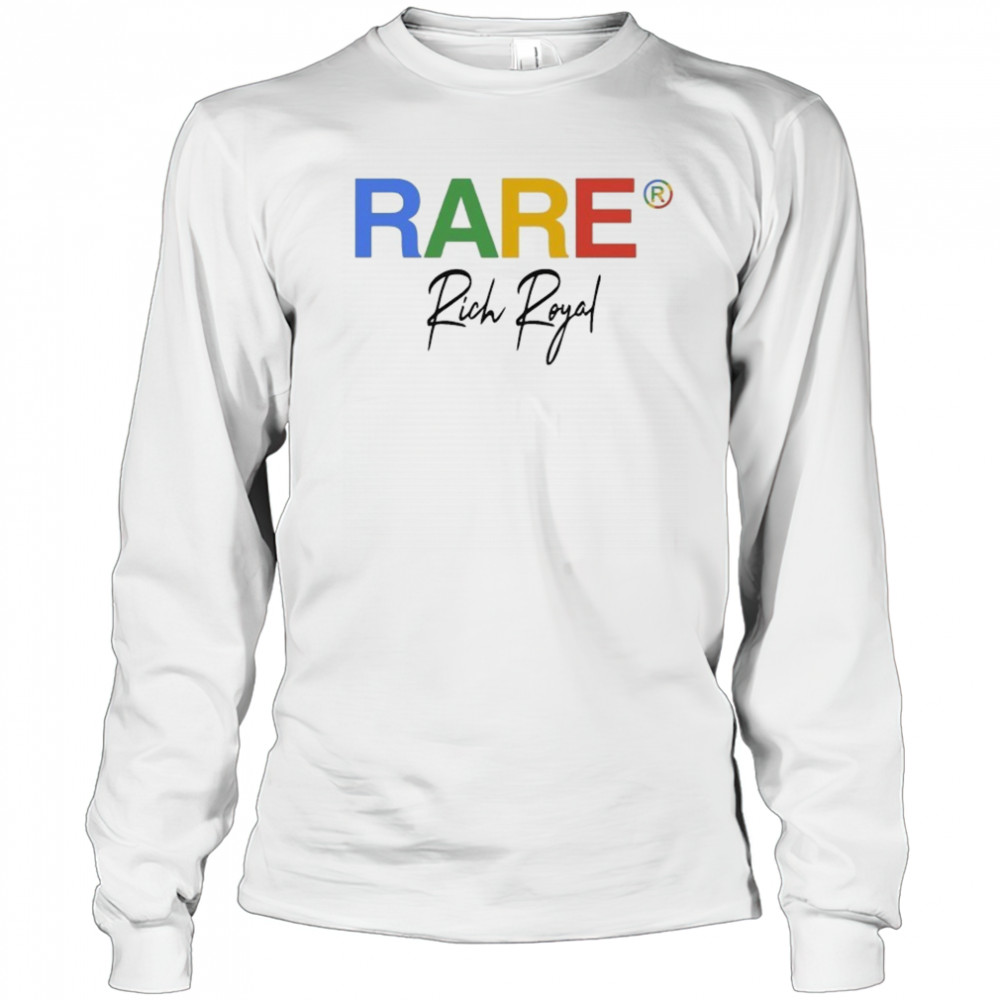 Rich Royal Rare Collab T-shirt Long Sleeved