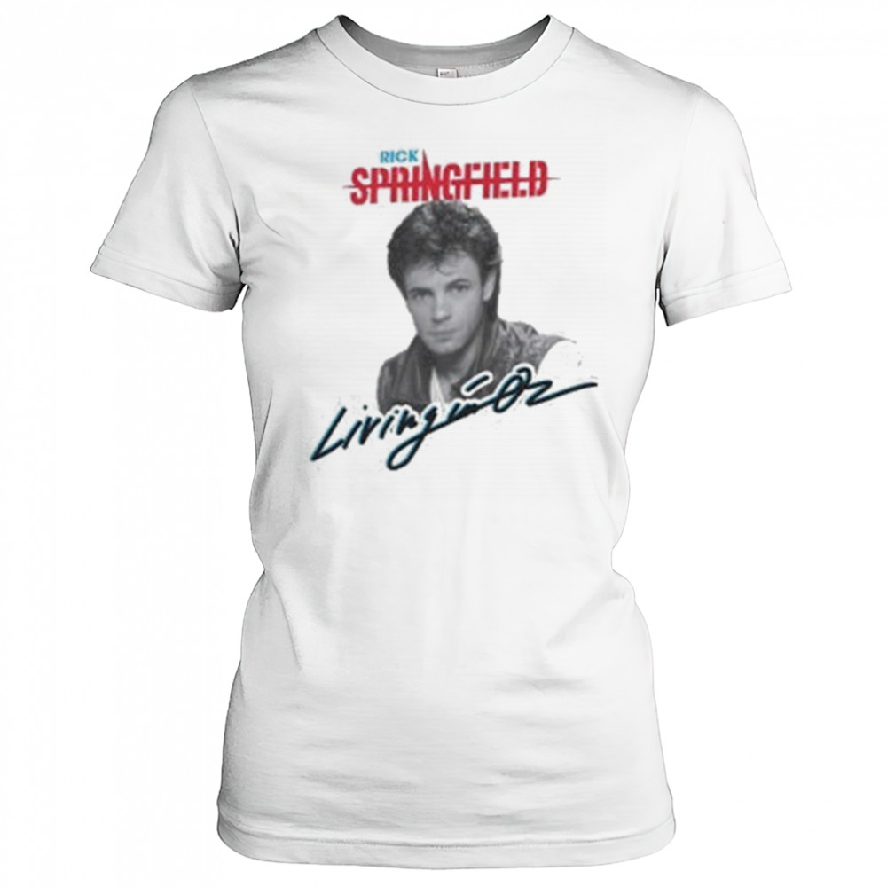 Rick Springfield Living In Oz T-shirt Women's T-shirt