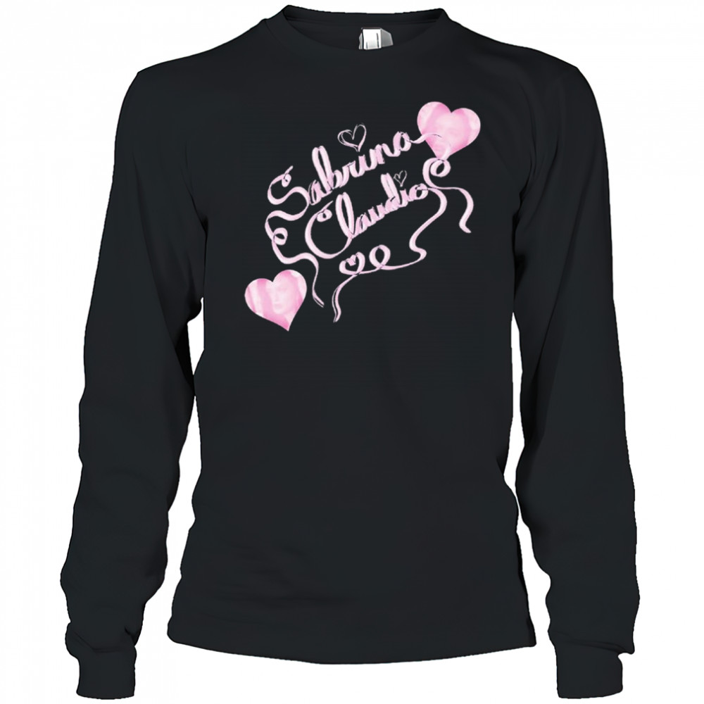 Sabrina Claudio Hearts T-shirt Long Sleeved