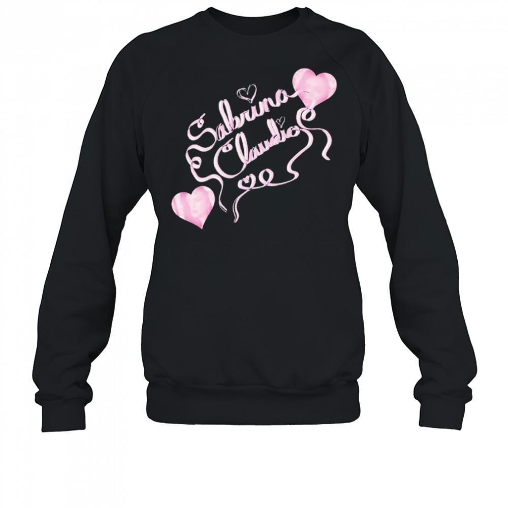 Sabrina Claudio Hearts T-shirt Sweatshirt