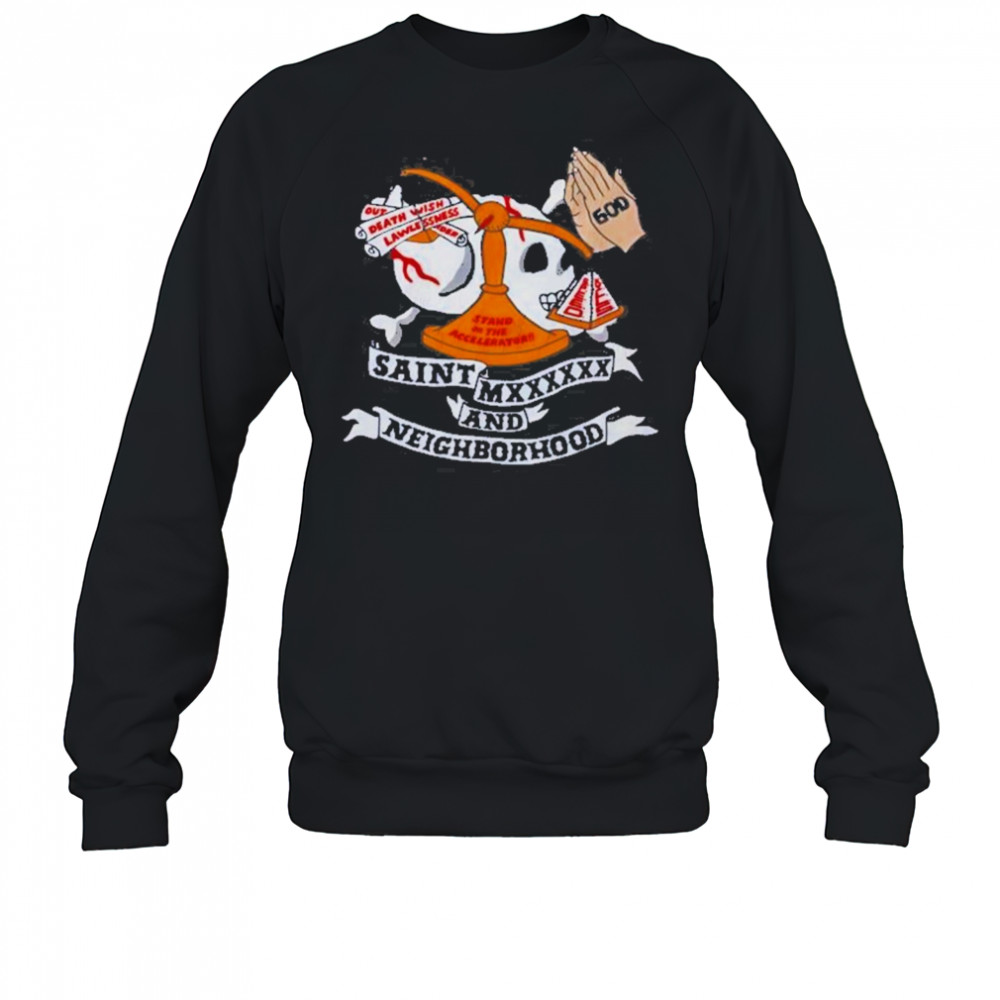 SAINT Mxxxxxx x Neighborhood T-Shirt Sweatshirt