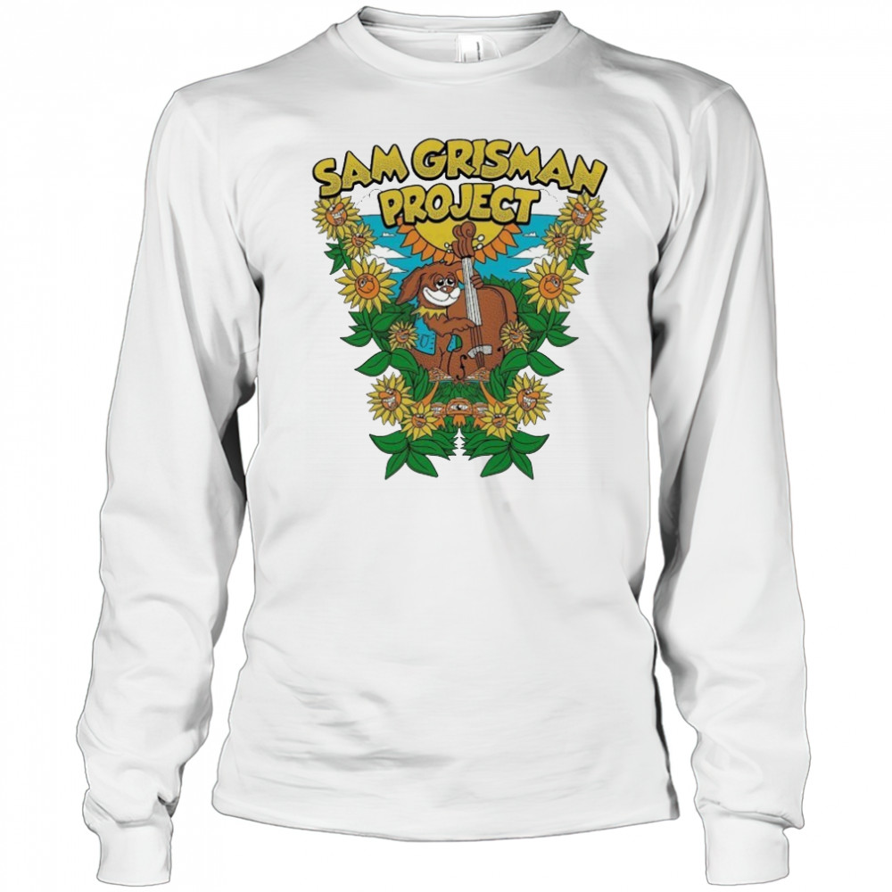 Sam Grisman Project Guitar T-shirt Long Sleeved