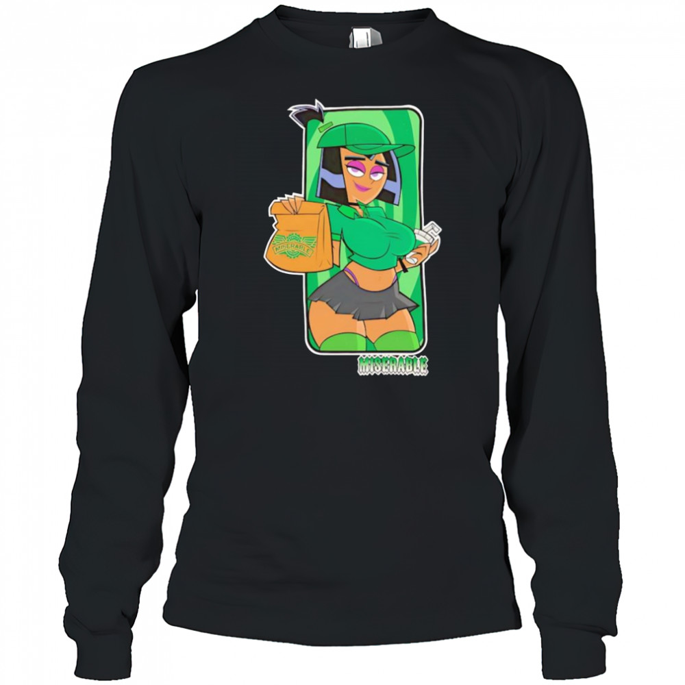 Sam Miserable chicken fried shirt Long Sleeved