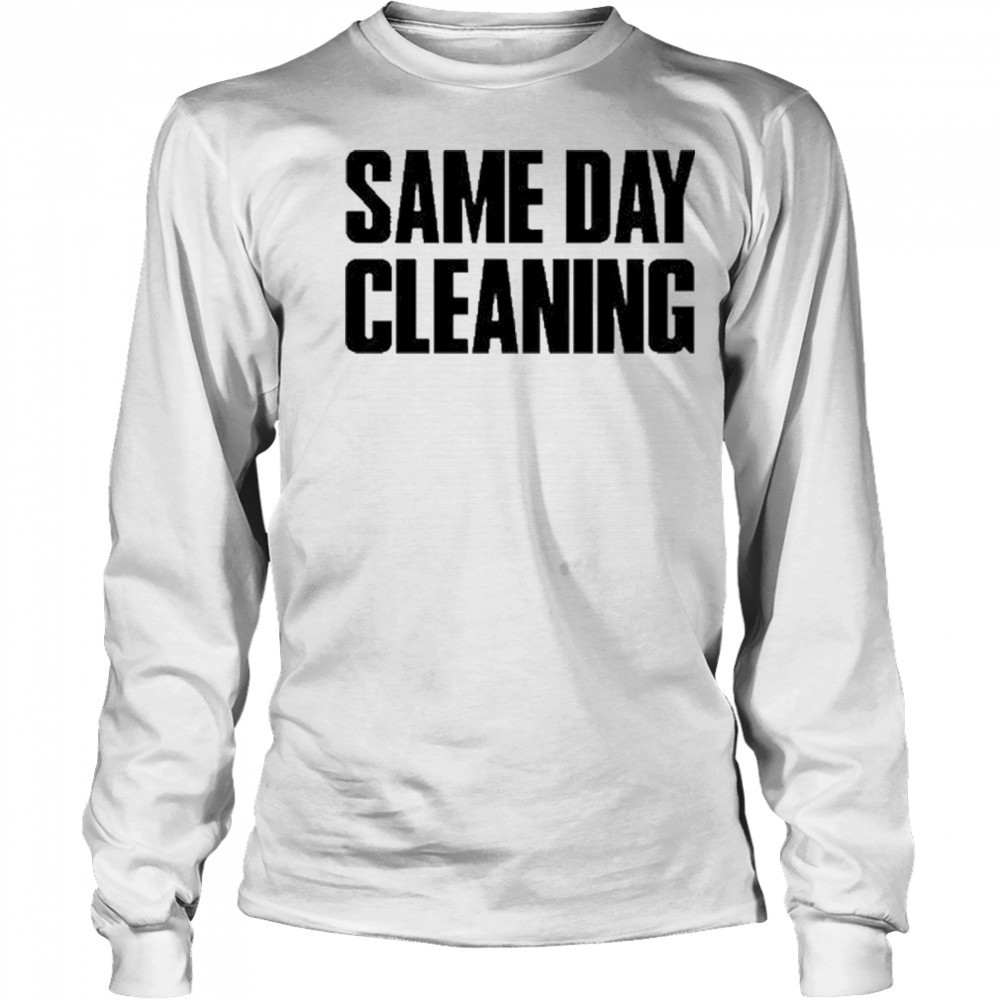 Sammy Virji Same Day Cleaning T-Shirt Long Sleeved