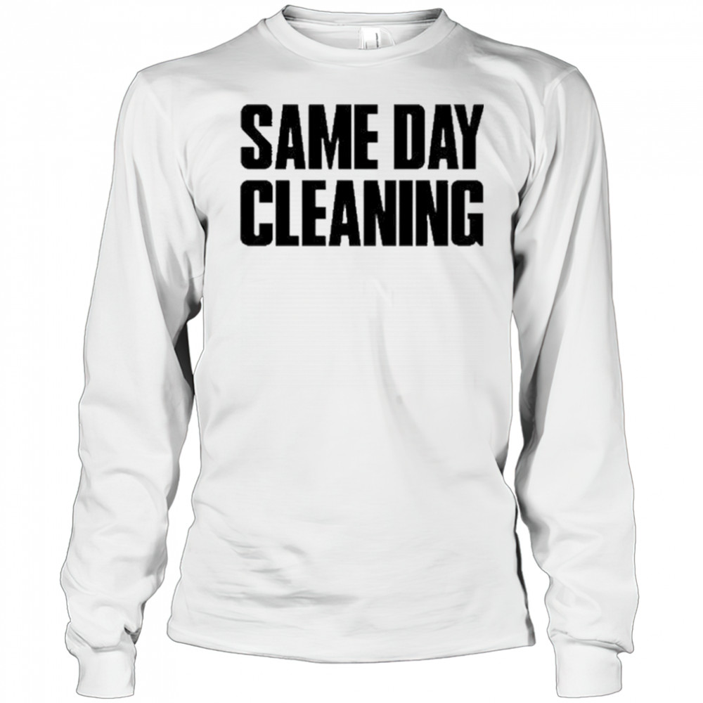 Sammy Virji Same Day Cleaning T-Shirt Long Sleeved