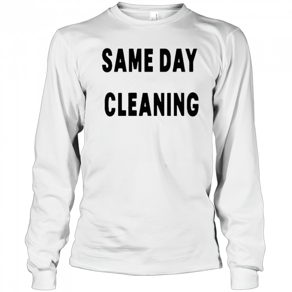 Sammy Virji Same Day Cleaning T-shirt Long Sleeved